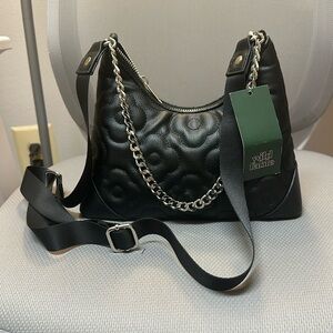 Black Quilted Crossbody Bag With Chain - Wild Fable - Target